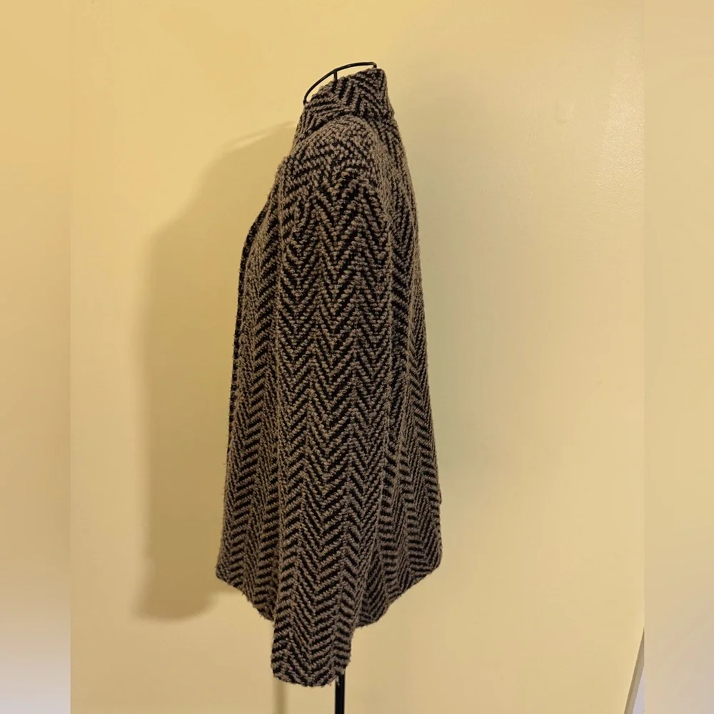 St John Collection by Marie Gray Double Breasted Herringbone Jacket Size Large